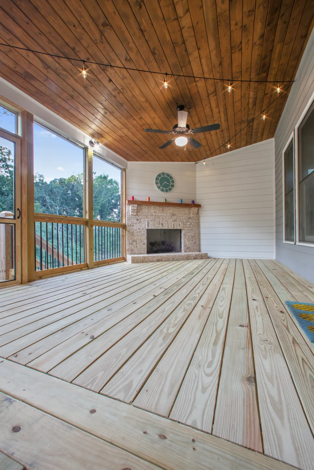 Covered deck in Cumming, GA by HomeVantage