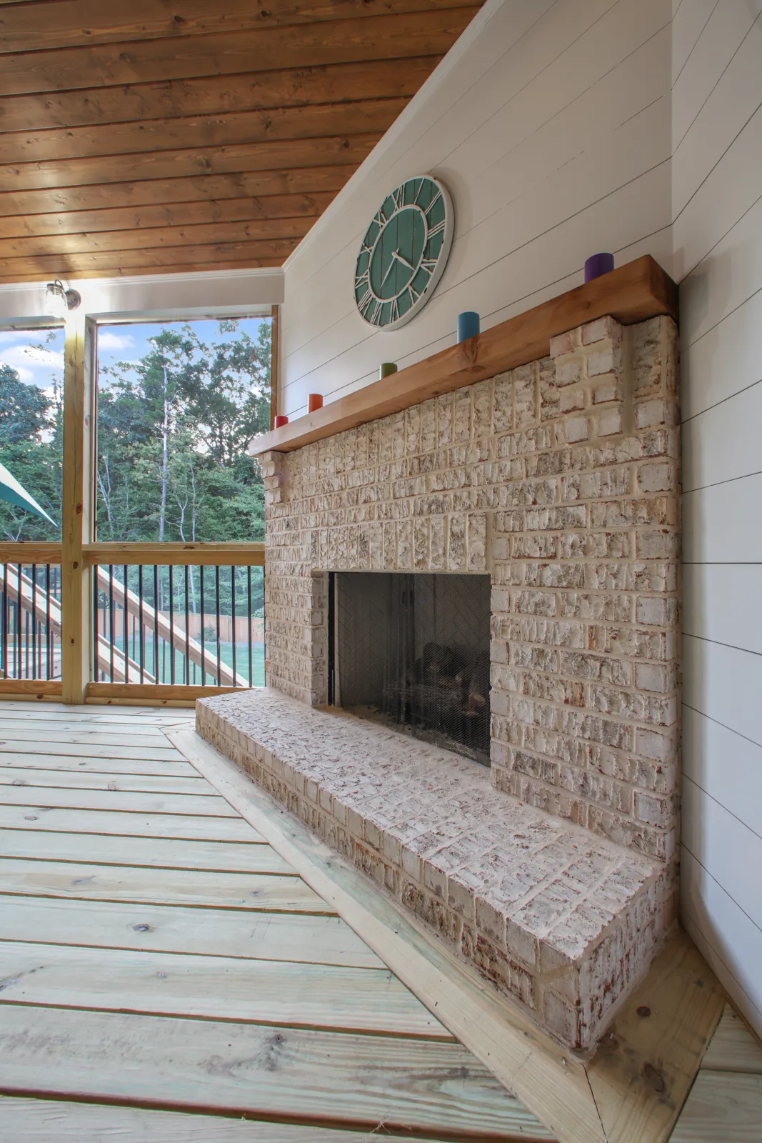 Covered deck in Cumming, GA by HomeVantage