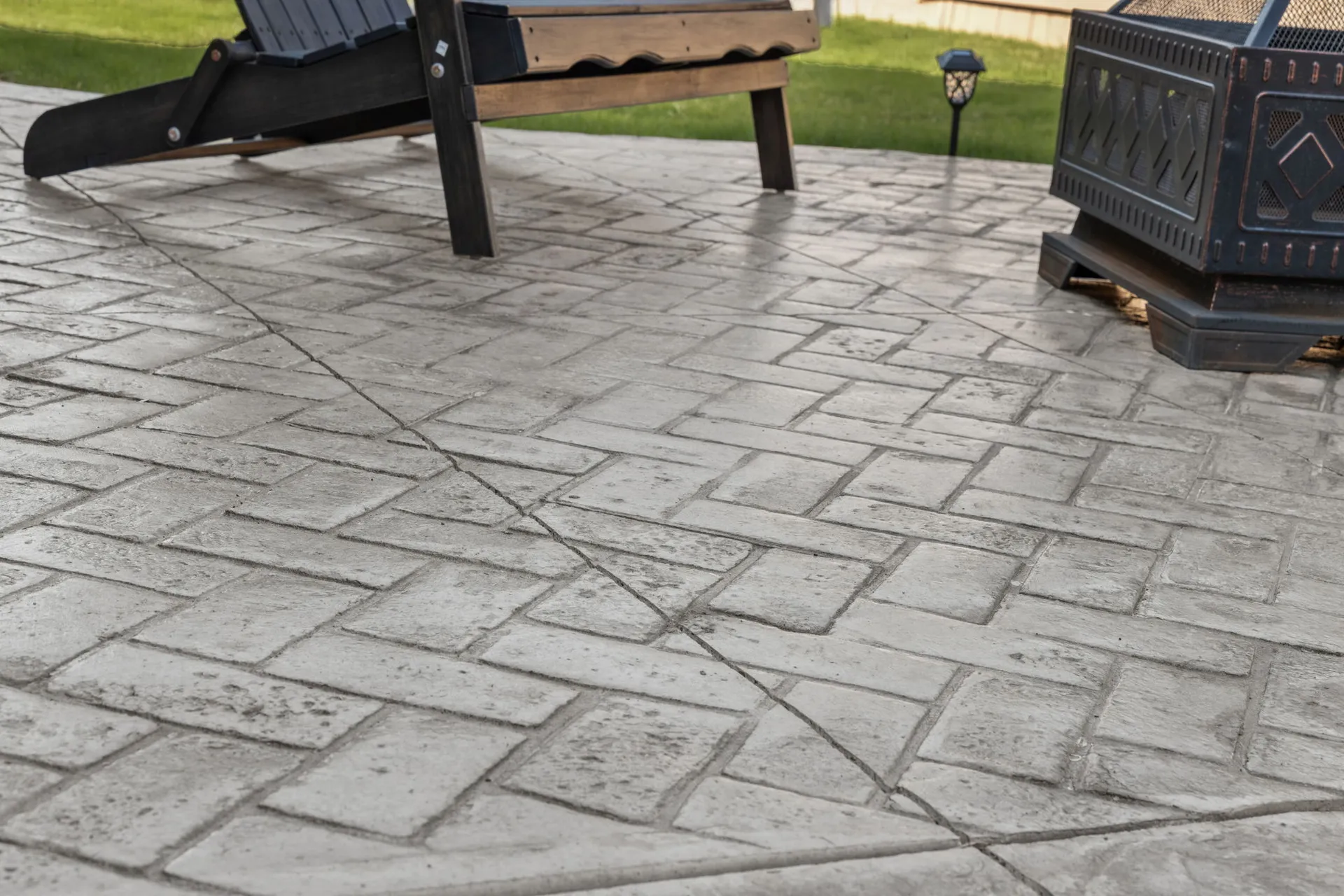 Covered patio in Cumming, GA by HomeVantage