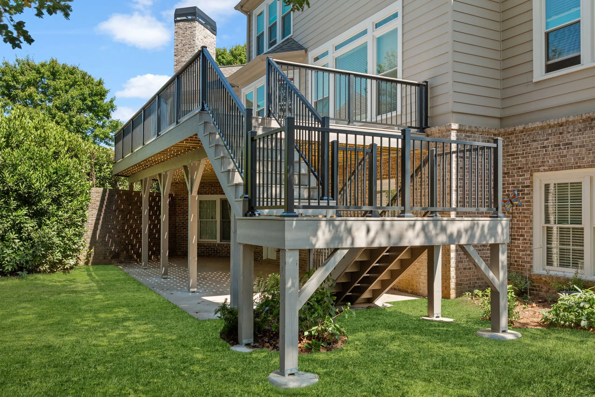 Open deck in Cumming, GA by HomeVantage