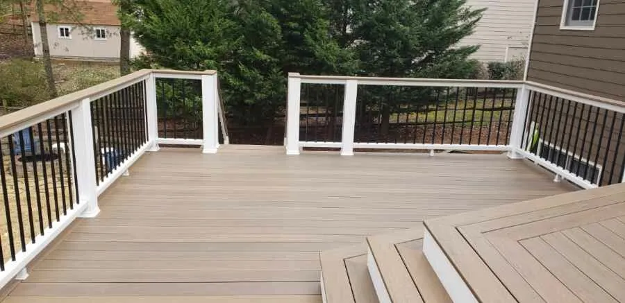Open deck in Milton, GA by HomeVantage