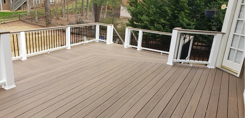 Open deck in Milton, GA by HomeVantage