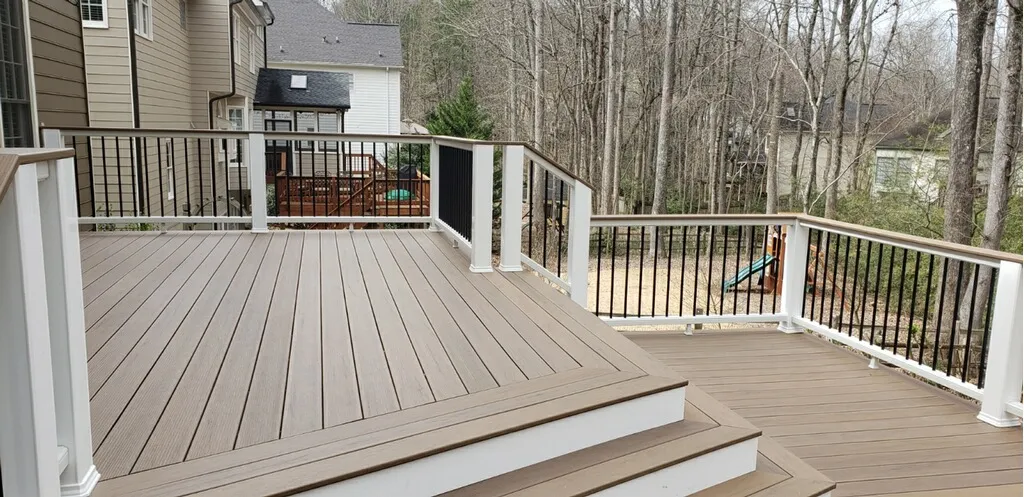 Open deck in Milton, GA by HomeVantage