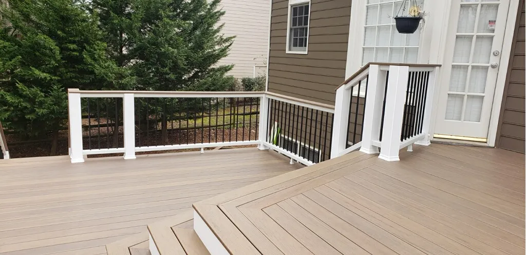 Open deck in Milton, GA by HomeVantage