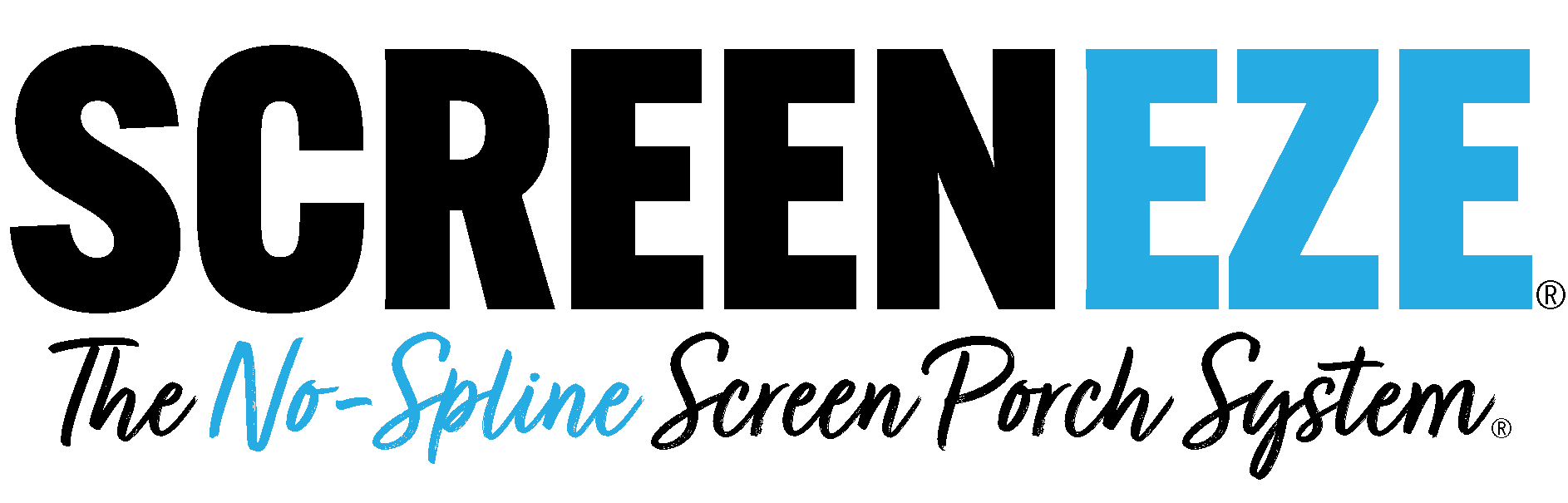 SCREENEZE® — The No-Spline Screen Porch System
